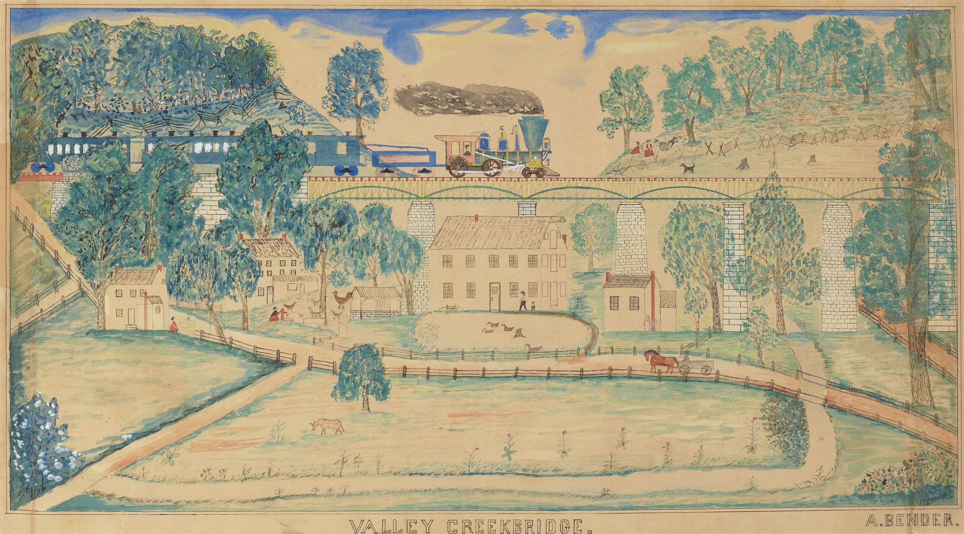 A. Bender - Valley Creekbridge