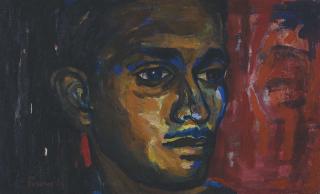 A.D Pirous - SELF PORTRAIT