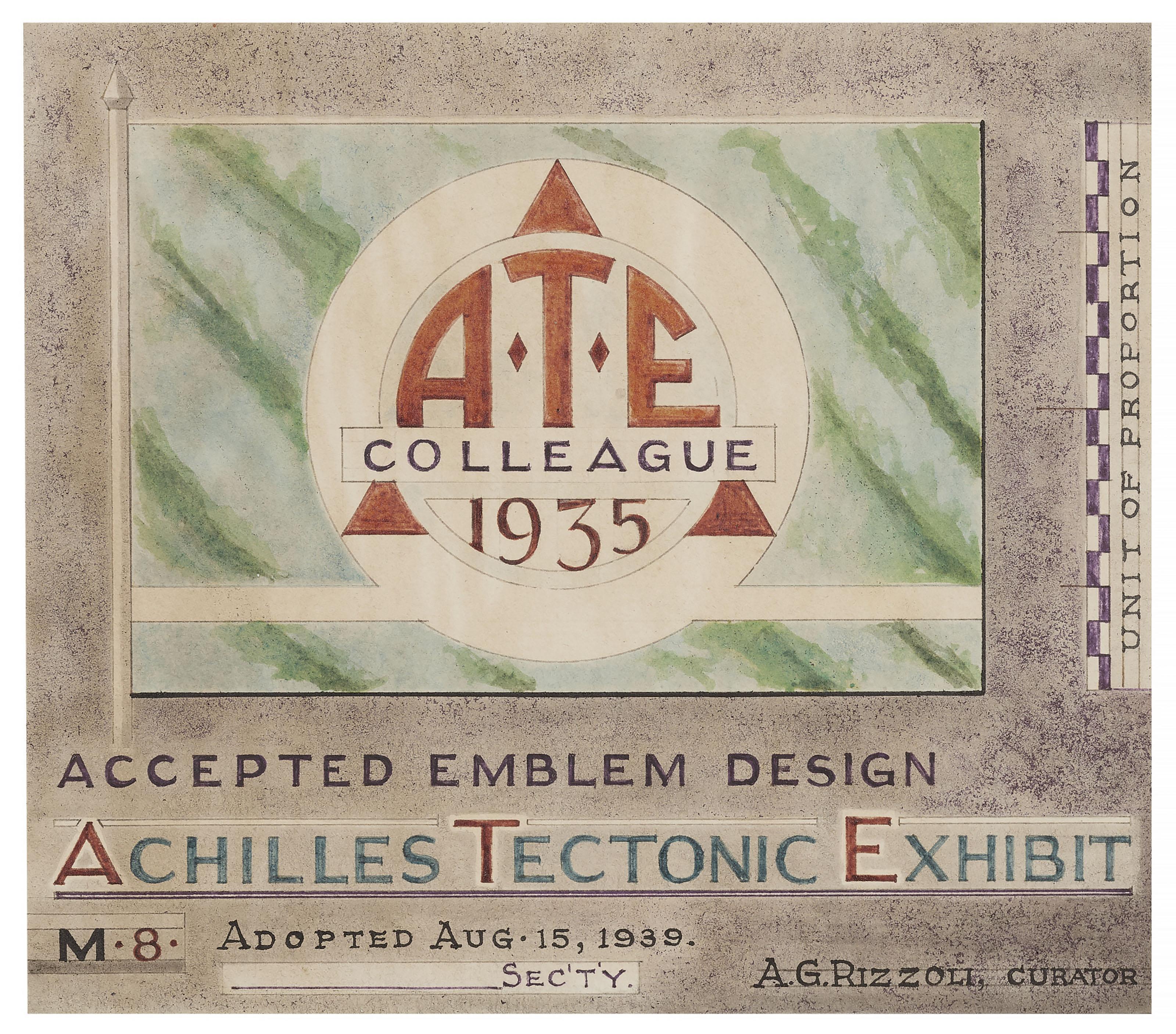 A.G. Rizzoli - A.T.E. Colleague 1935, 1939