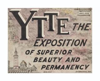 A.G. Rizzoli - Y.T.T.E. The Exposition of Superior Beauty and Permanency, 1935