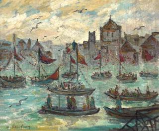 A. Hambourg - The regatta