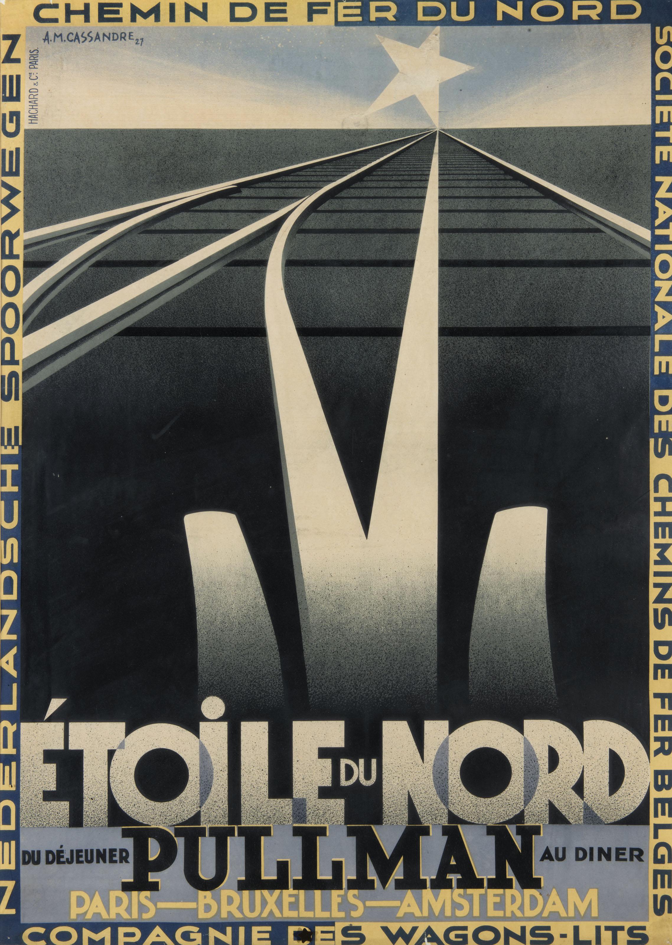 A.M. Cassandre - Etoile du Nord