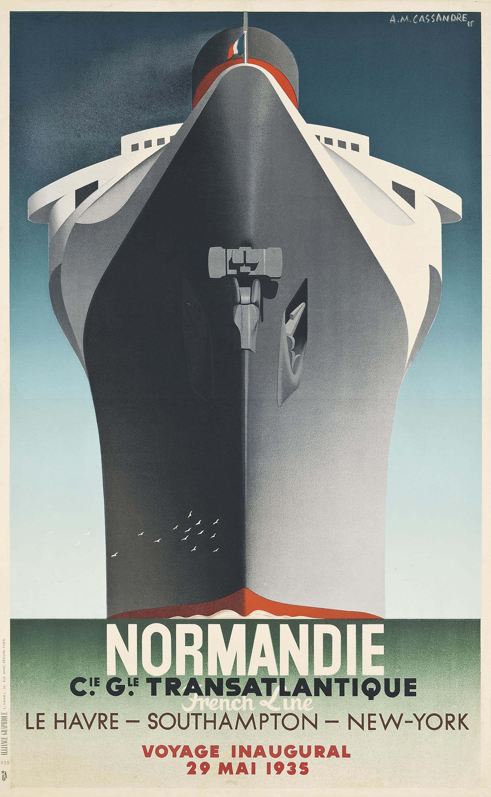 A.M. Cassandre - Normandie