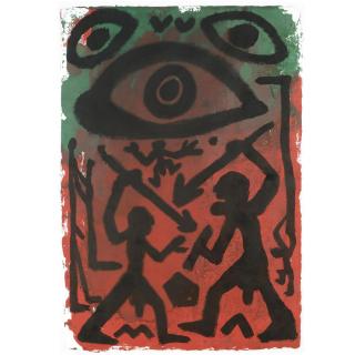 A. R. Penck - Auge Gottes (Angriff Und Abwehr)