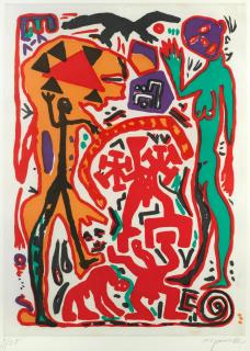 A. R. Penck - Aus der kindlichen in die pubertäre Phase