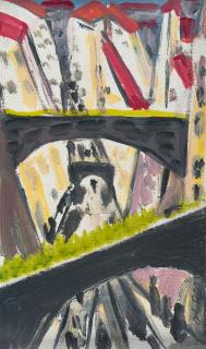 A. R. Penck - Brücke Lissabon II