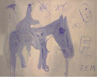 A. R. Penck - Cowboy