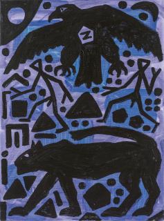 A.R. Penck - Dazwischen