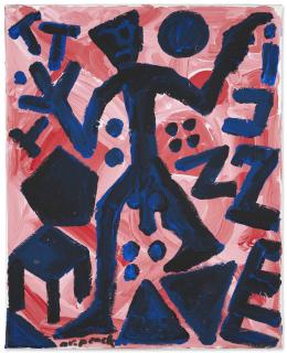 A. R. Penck - Der Läufer (The Runner)
