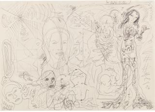 A. R. Penck - Don Juan die Liebe zur Geometrie