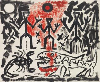 A. R. Penck - Drei von Vielen