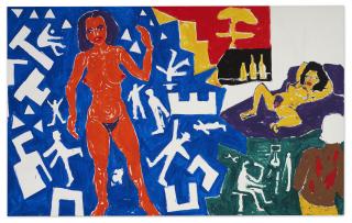 A. R. Penck - Frauen K.