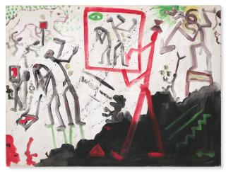 A.R. Penck - Für Jochen Hiltmann