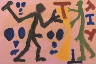 A.R. Penck - G.B 2