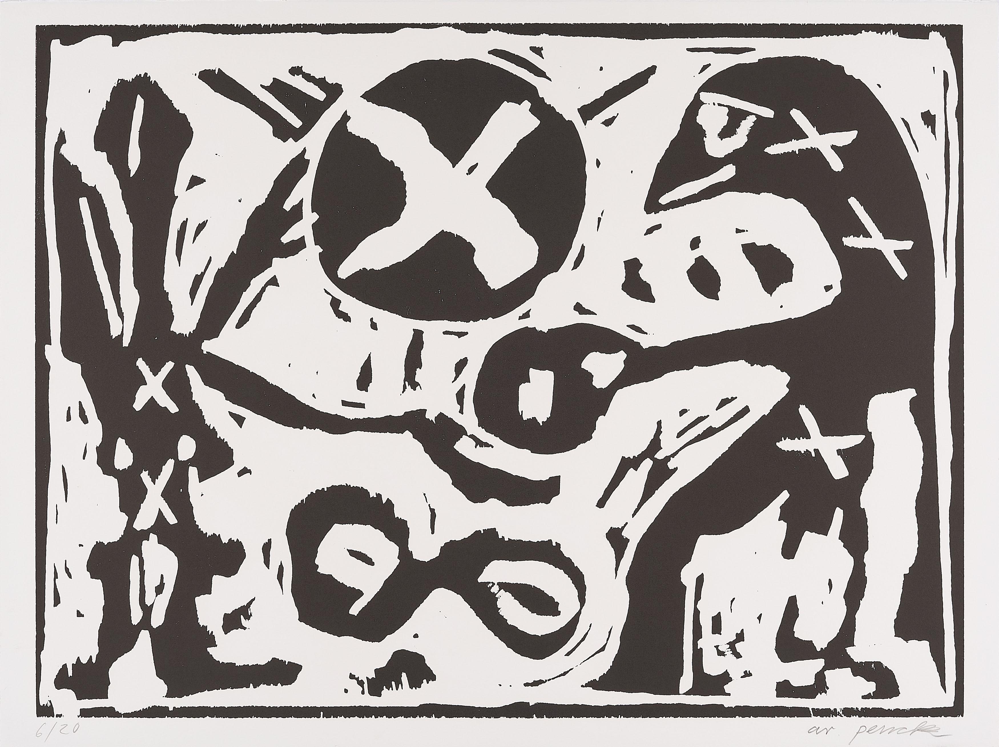 A.R. Penck - Gib her (da hast du).