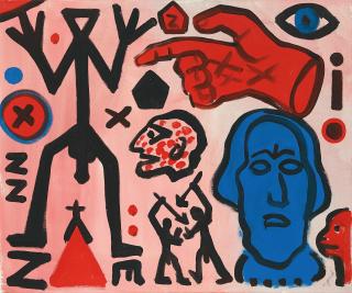 A.R. Penck - Homer und die Folgen