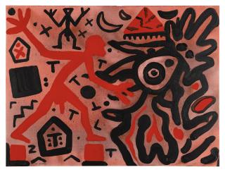 A. R. Penck - Lava - Feedback