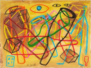 A.R. Penck - Mitternacht.