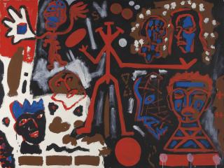 A. R. Penck - Musikprobleme (Music Problems)