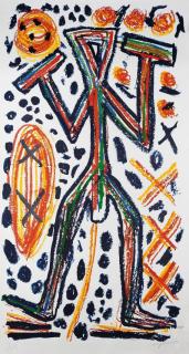 A. R. Penck - Ohne Titel (Figur)