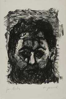 A.R. Penck - Ohne Titel (Selbstporträt).