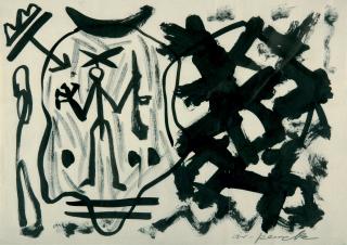 A. R. Penck - Ohne Titel.