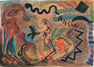 A.R. Penck - Ohne Titel