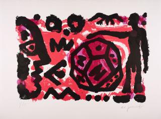 A.R. Penck - Ohne Titel.