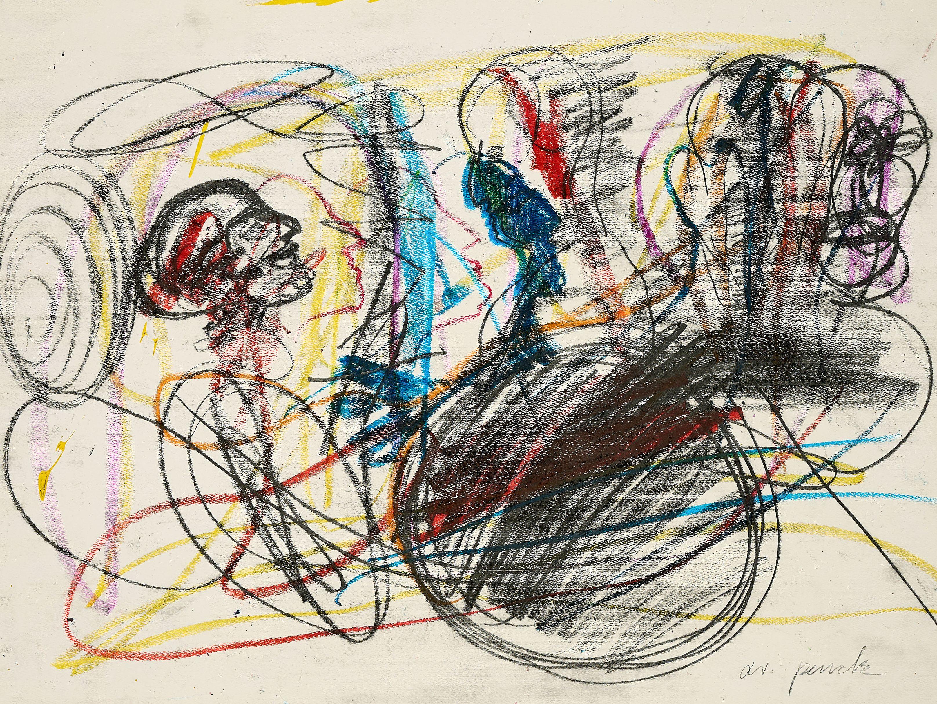 A.R. Penck - Ohne Titel.