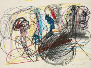 A.R. Penck - Ohne Titel.