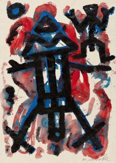 A.R. Penck - Ohne Titel.