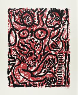 A.R. Penck - Ohne Titel.