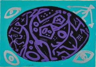 A.R. Penck - Ohne Titel.