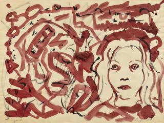 A.R. Penck - Ohne Titel.