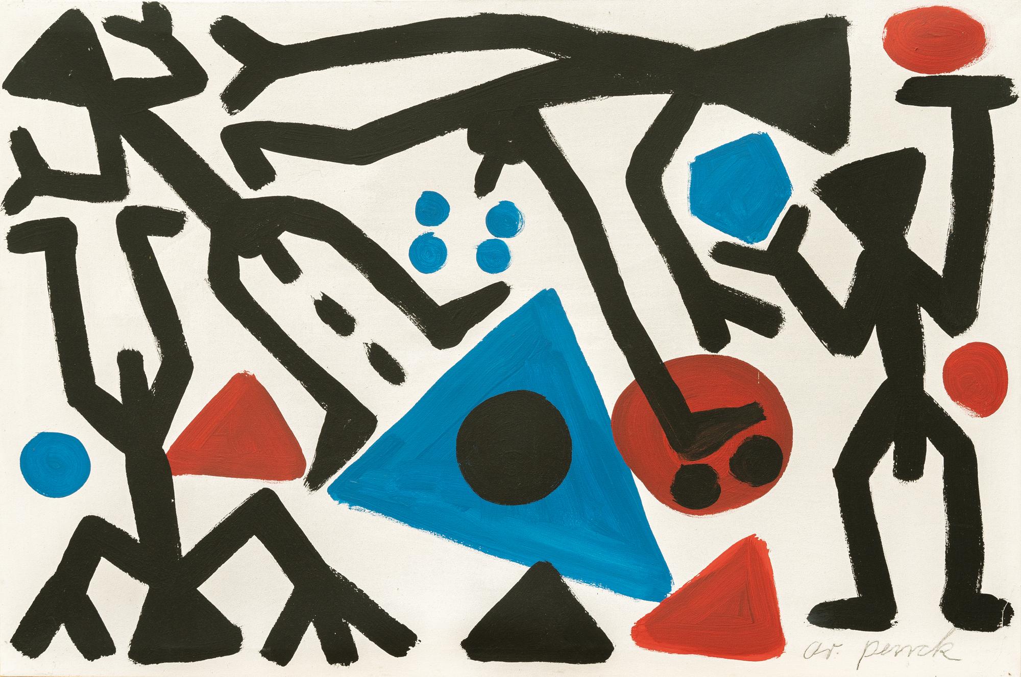 A. R. Penck - Ohne Titel