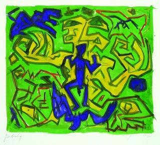 A.R. Penck - Ohne Titel