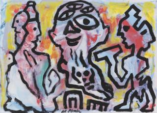 A. R. Penck - Plato, Sokrates und Aristoteles 3