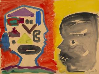 A. R. Penck - Sans titre