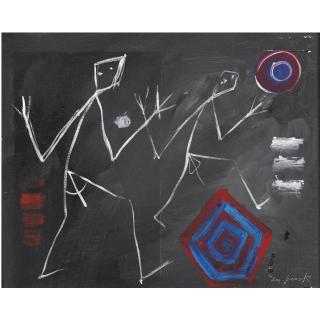 A. R. Penck - Senza Titolo