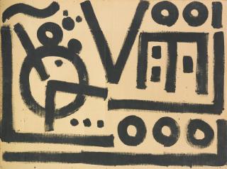 A. R. Penck - Senza Titolo