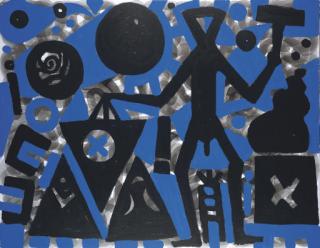A. R. Penck - Spaltung als Modell