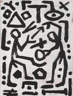 A.R. Penck - System Tausch-Austausch
