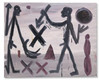 A. R. Penck - Terminate the X (VII)