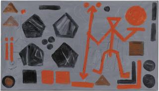 A. R. Penck - The Future of the Soldier