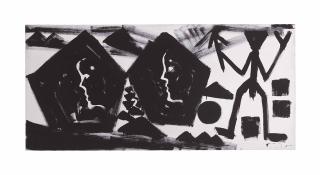 A. R. Penck - Trennung in Verdoppelin 1
