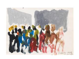 A. R. Penck - Turin Platz
