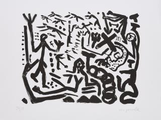 A.R. Penck - Übergang II.