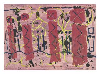 A. R. Penck - Untitled, 1981