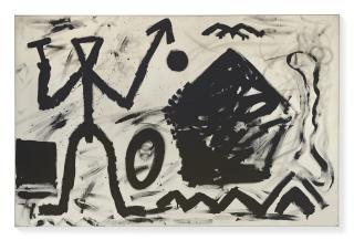 A. R. Penck - Untitled II (Alpha Gamma)