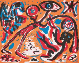 A.R. Penck - Untitled